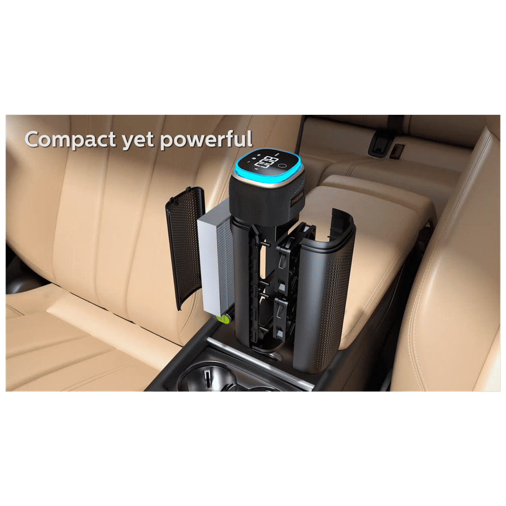 Buy PHILIPS GoPure 7611 HEPA Car Air Purifier (Auto Systems, Black